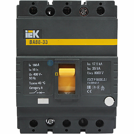 Авт. выкл. ВА 88-33 3р 100А  КАРАТ ИЭК
