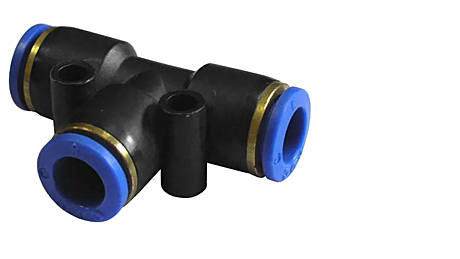 Фитинг тройник PE-06  d6мм