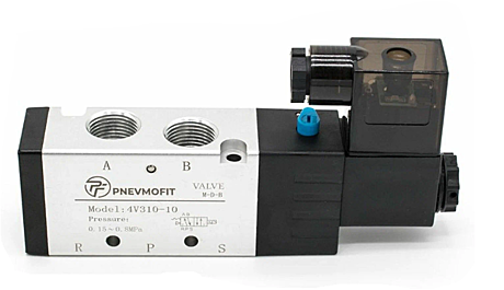 Пневмораспределитель 4V310-10(12VDC)