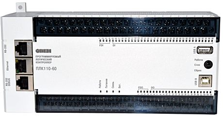 Контроллер ПЛК110-220.60.Р-М ОВЕН