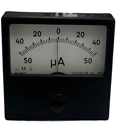 Амперметр М4257 50-0-50mА DC