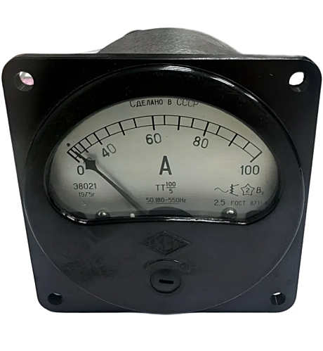 Амперметр Э8021 100/5А