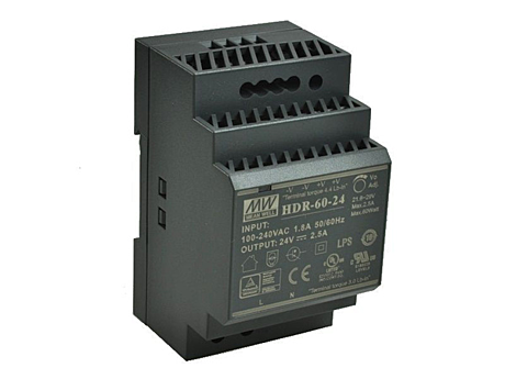 Блок питания HDR-60-24 2,5А MW