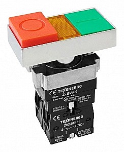 Переключатель LAY5-BW8465 сдвоенная с подсв. 