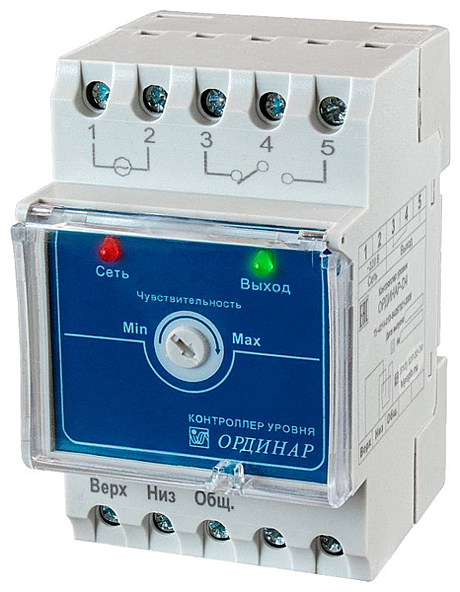 Контроллер уровня Ординар Д4 АС 220 2-х уровневый