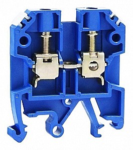 Зажим наборный ЗНИ 4мм2 (JXB24) синий ТЭ